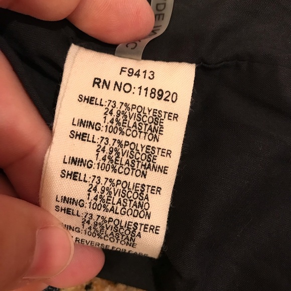 FRNCH Paris Womens Blazer Jacket Dark Blue NEW - Picture 14 of 14